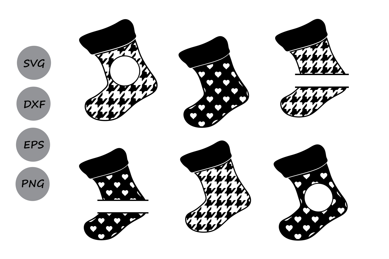 Download Christmas Stockings svg, Stockings Monogram svg, Christmas svg, Stocking svg, stockings ...