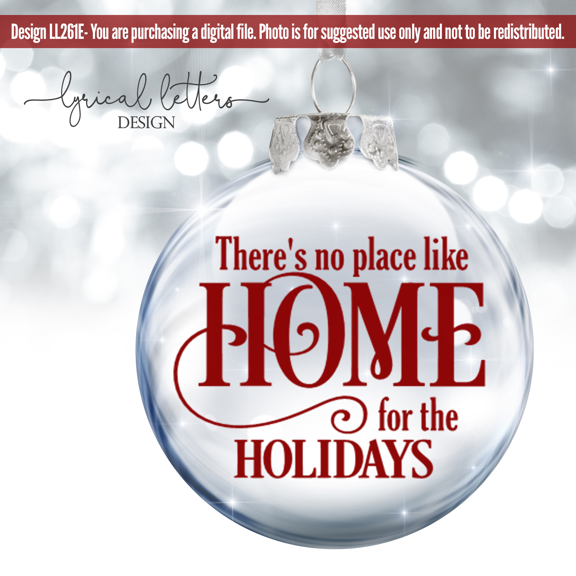 Download There's No Place Like Home Holidays SVG DXF FCM LL261E