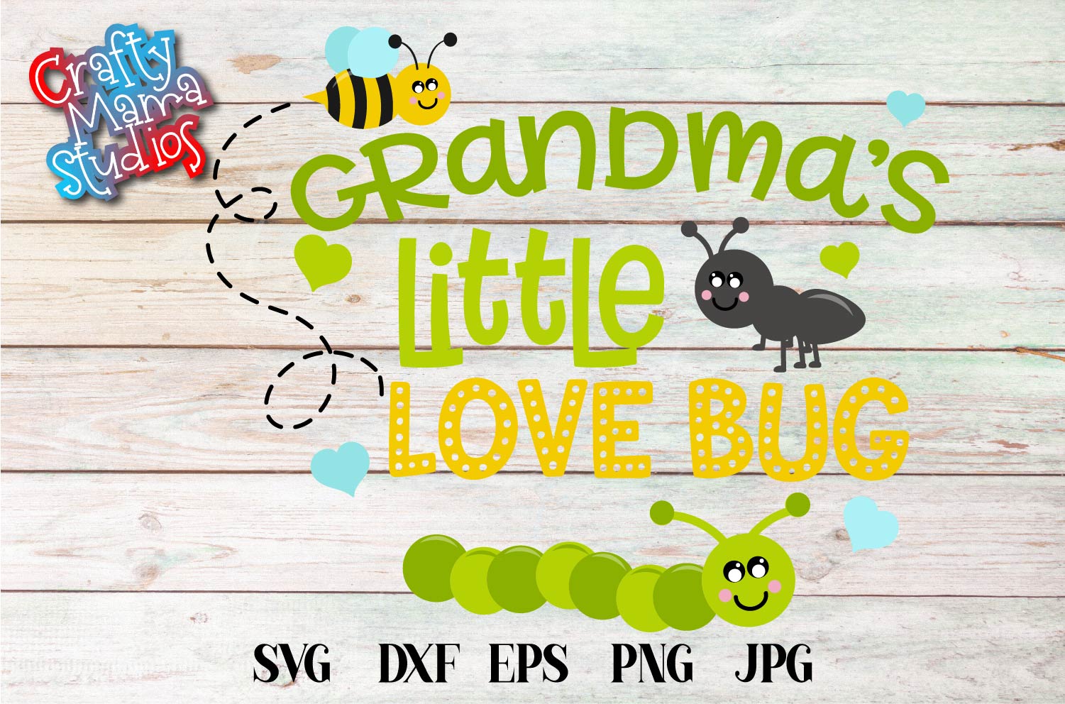 Download Valentine's Day SVG Little Love Bug, Grandma's Love Bug SVG