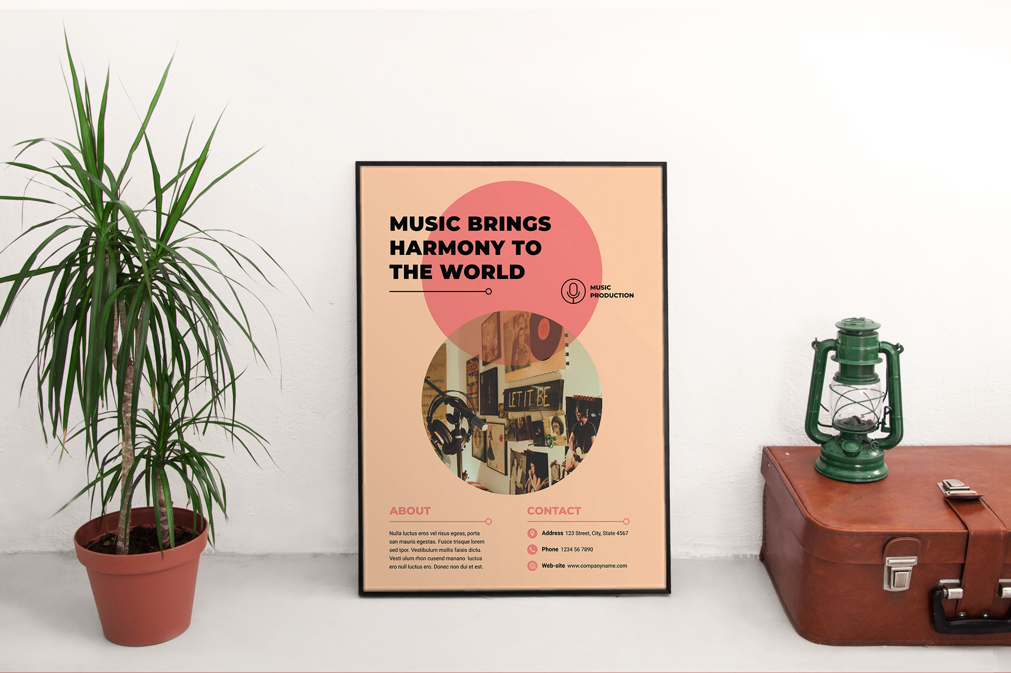 Music Production Poster