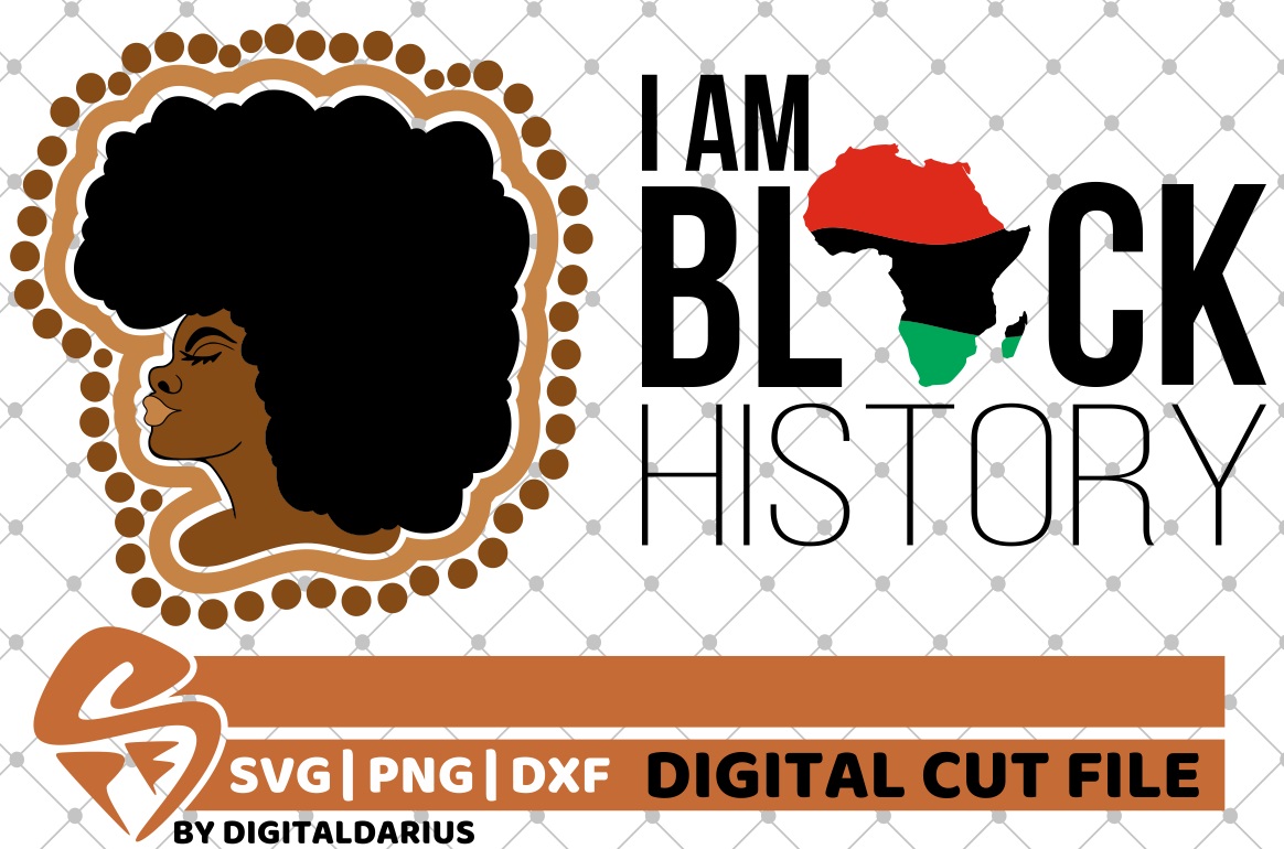 Download I Am Black History svg, Afro Woman svg, Black Girl Magic ...