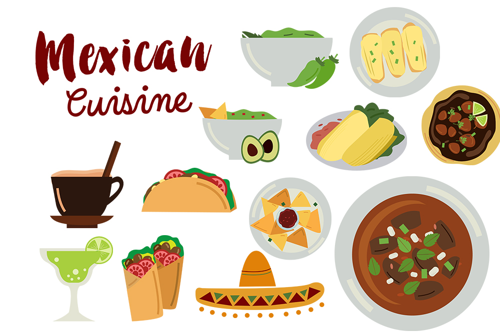 Mexican clip art, Nachos clip art, Taco clip art example image 1.