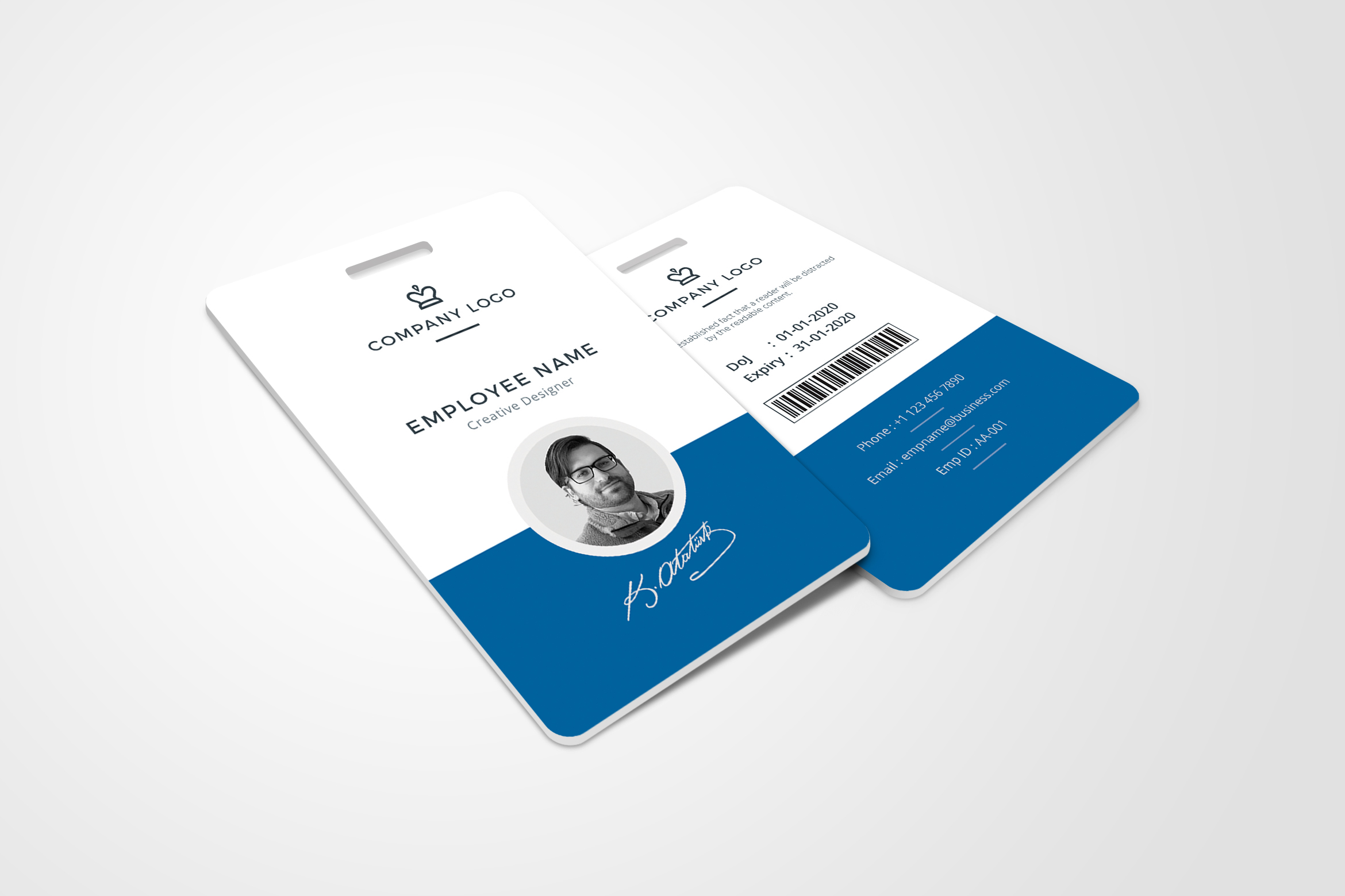 ID Card Template 01