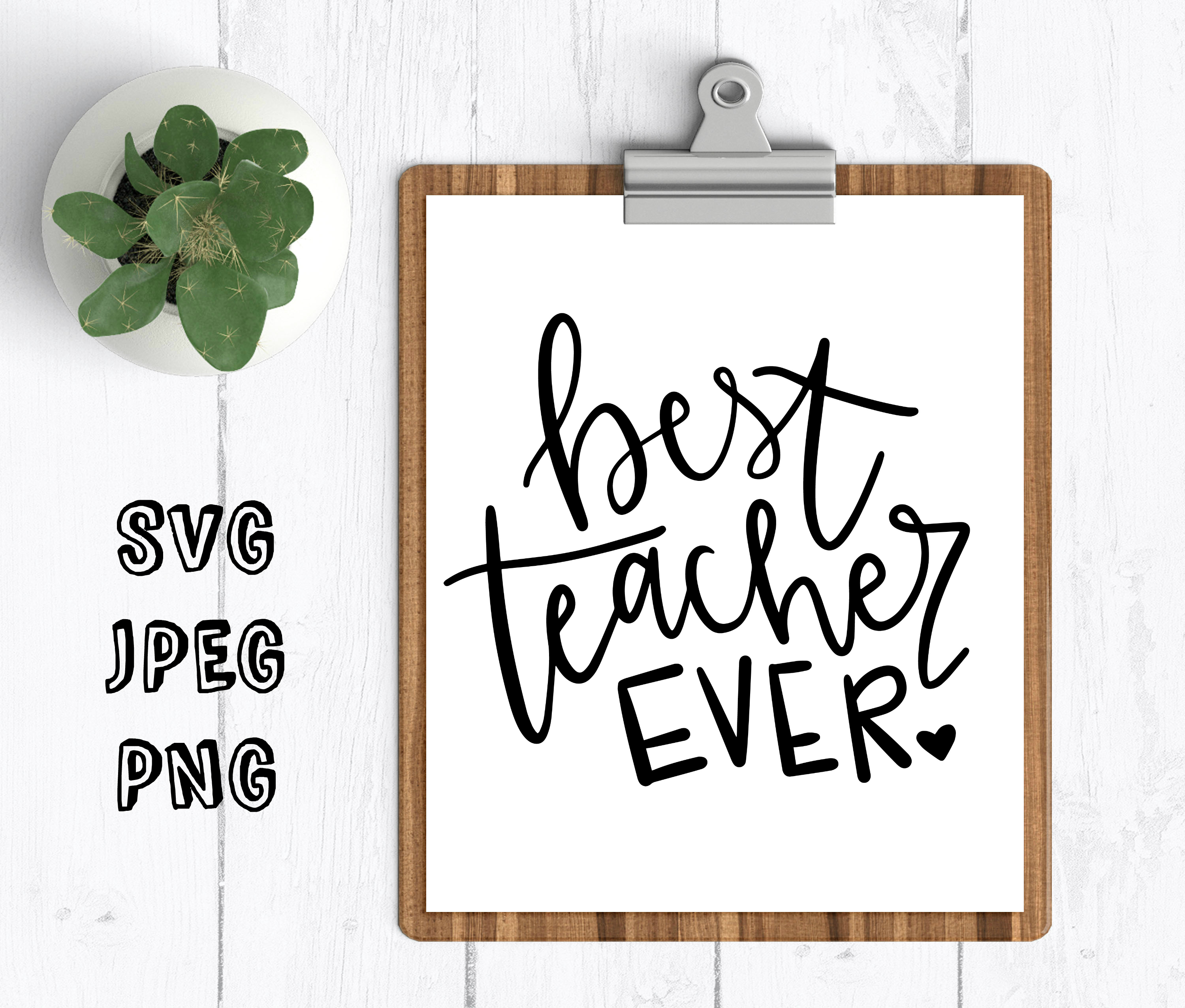 Best Teacher Ever Svg - 175+ File SVG PNG DXF EPS Free