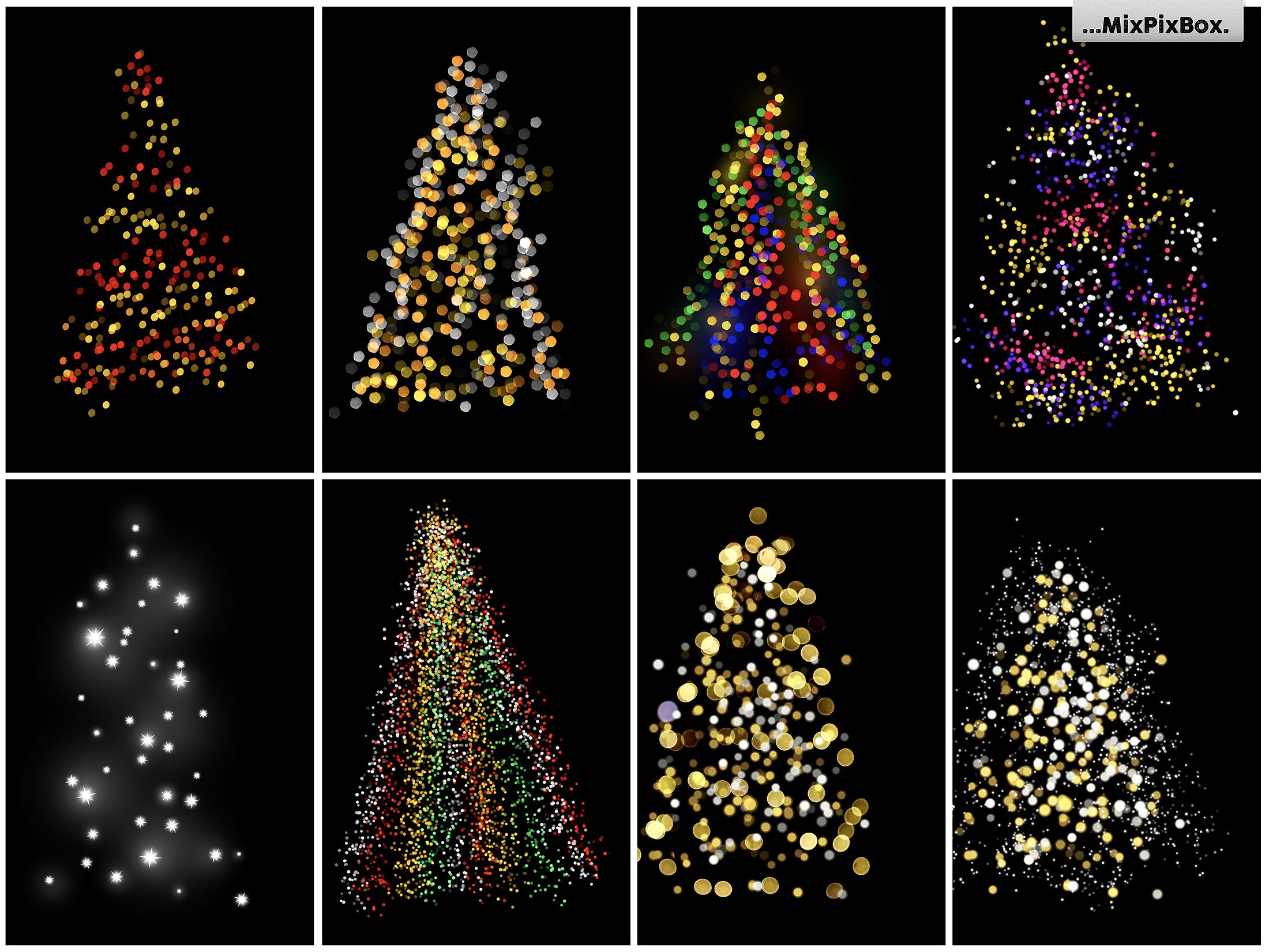 christmas lights bulbs for photoshop download