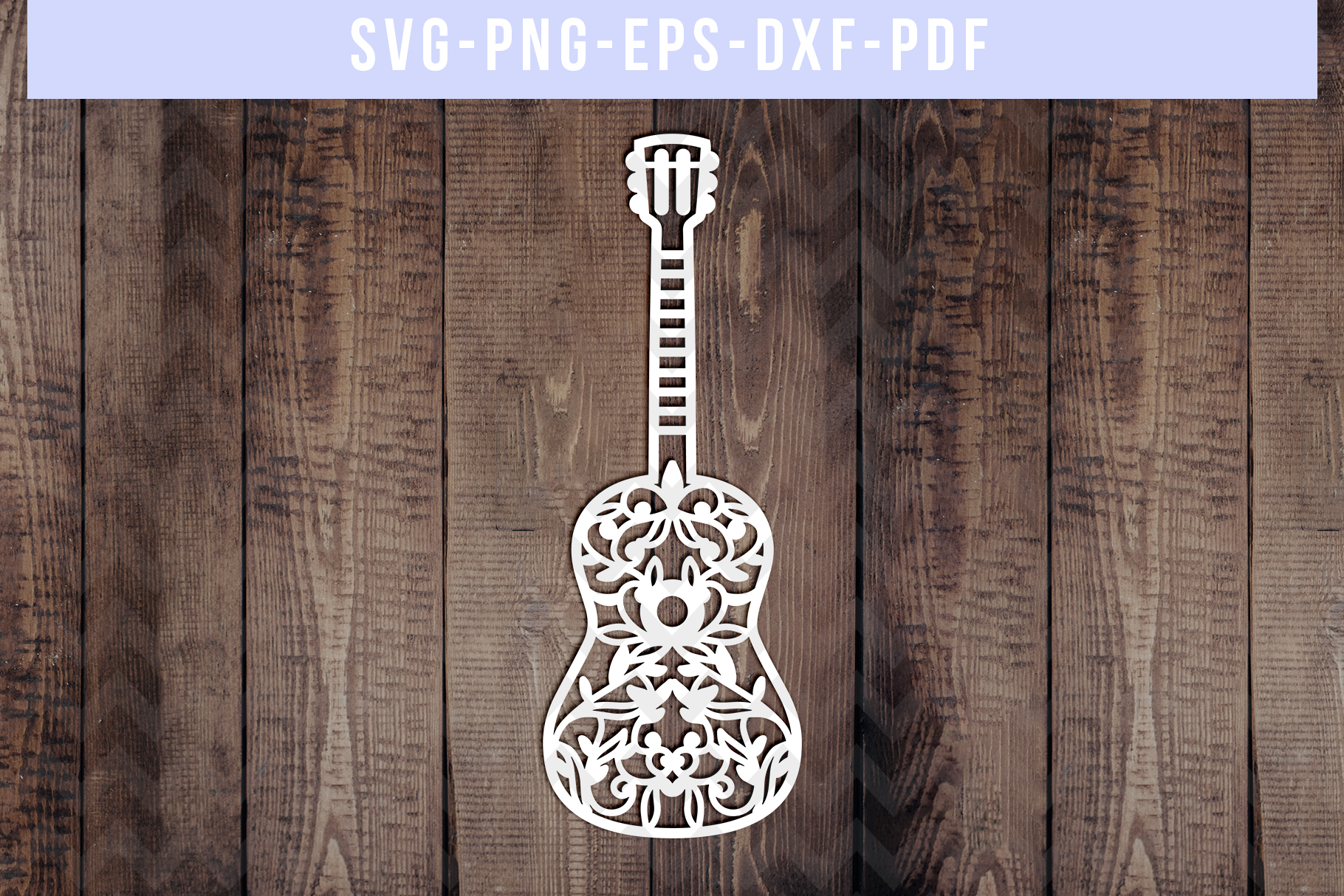 Download Free Guitar Svg Cutting File - Layered SVG Cut File ...