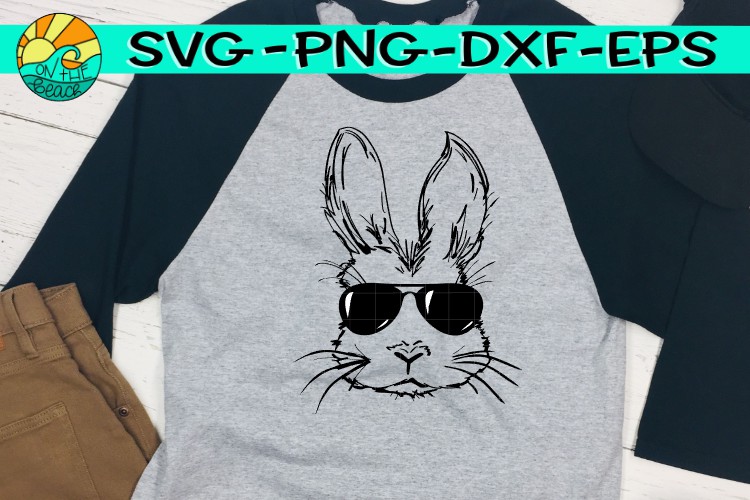 Download Bunny With Sunglasses - SVG PNG EPS DXF