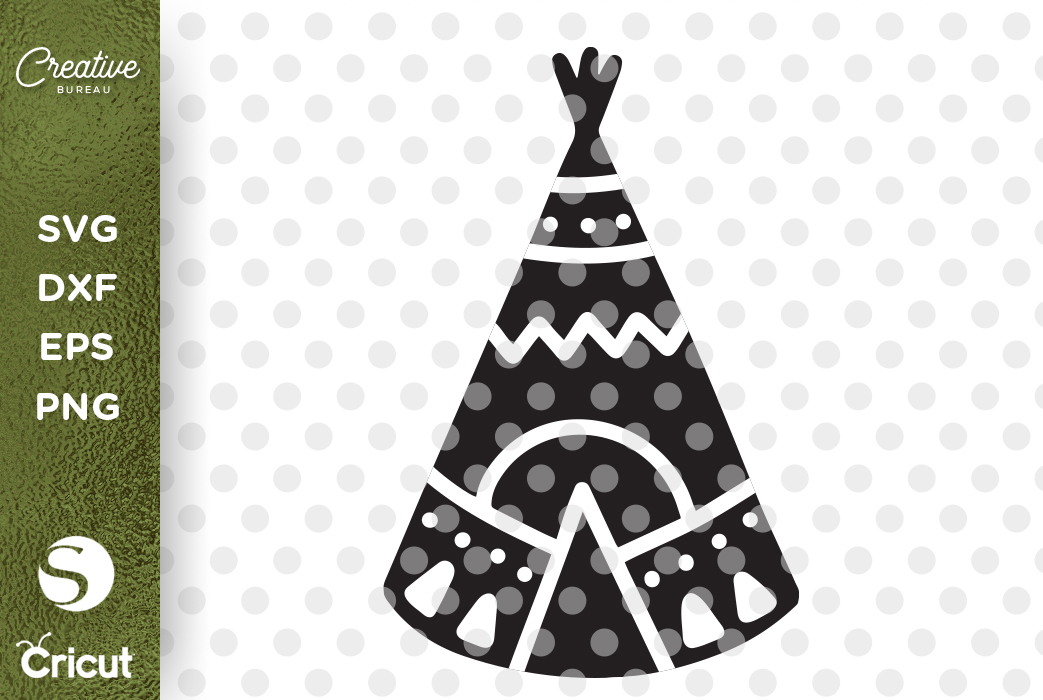 Download Teepee SVG DXF Cut File, Tribe Svg Dxf, Native American Svg