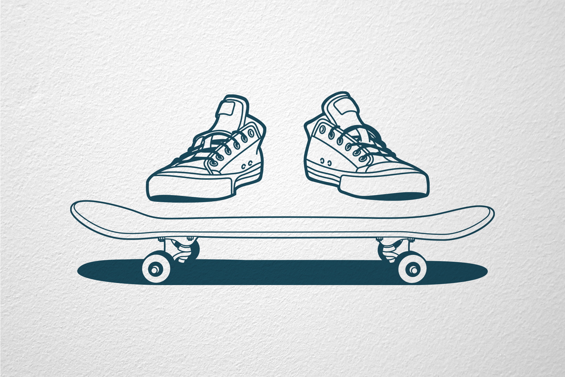 Skateboarding Print