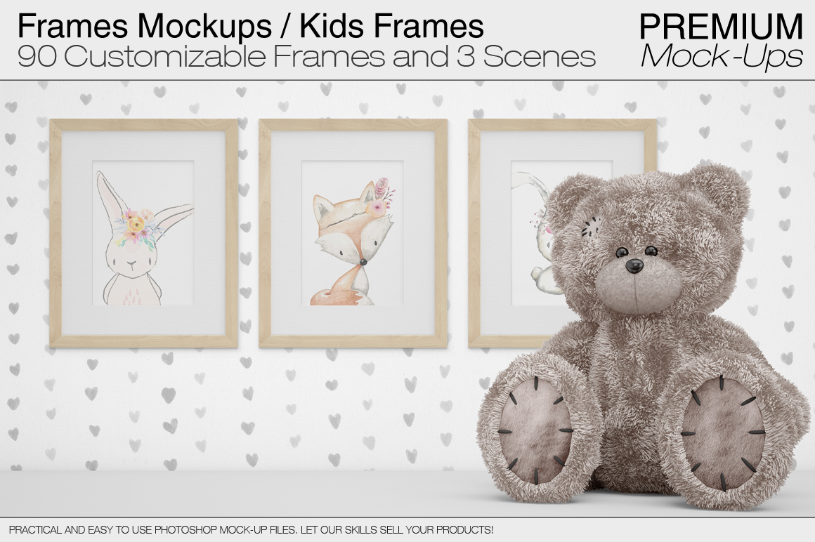 Download Frames Mockups - Nursery Frames