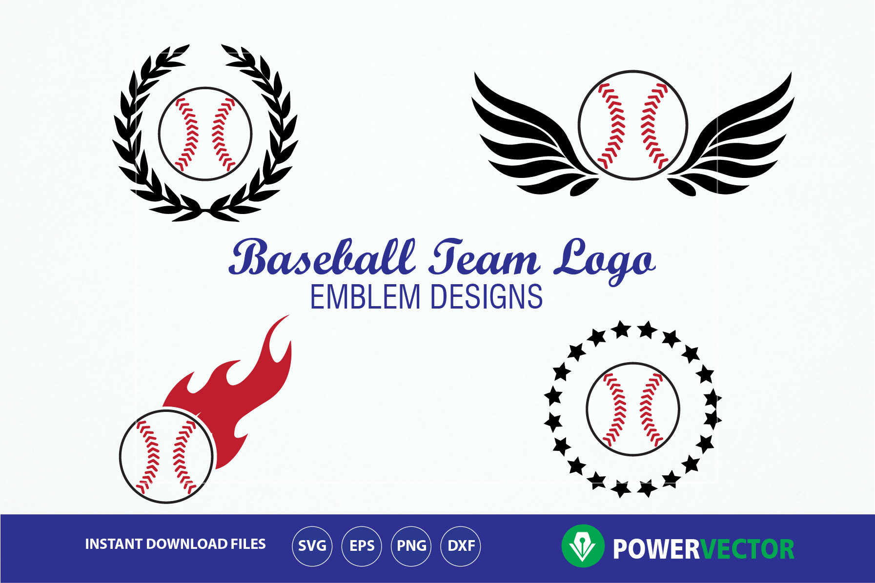 Download Svg File Baseball Team Logo Vector (98562) | SVGs | Design Bundles