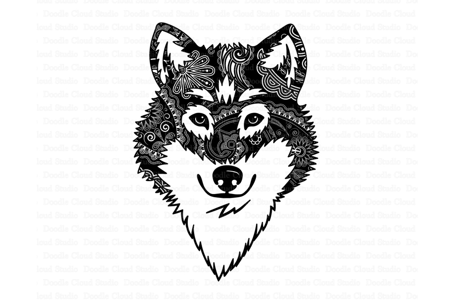 Free Free Mandala Svg Wolf 141 SVG PNG EPS DXF File