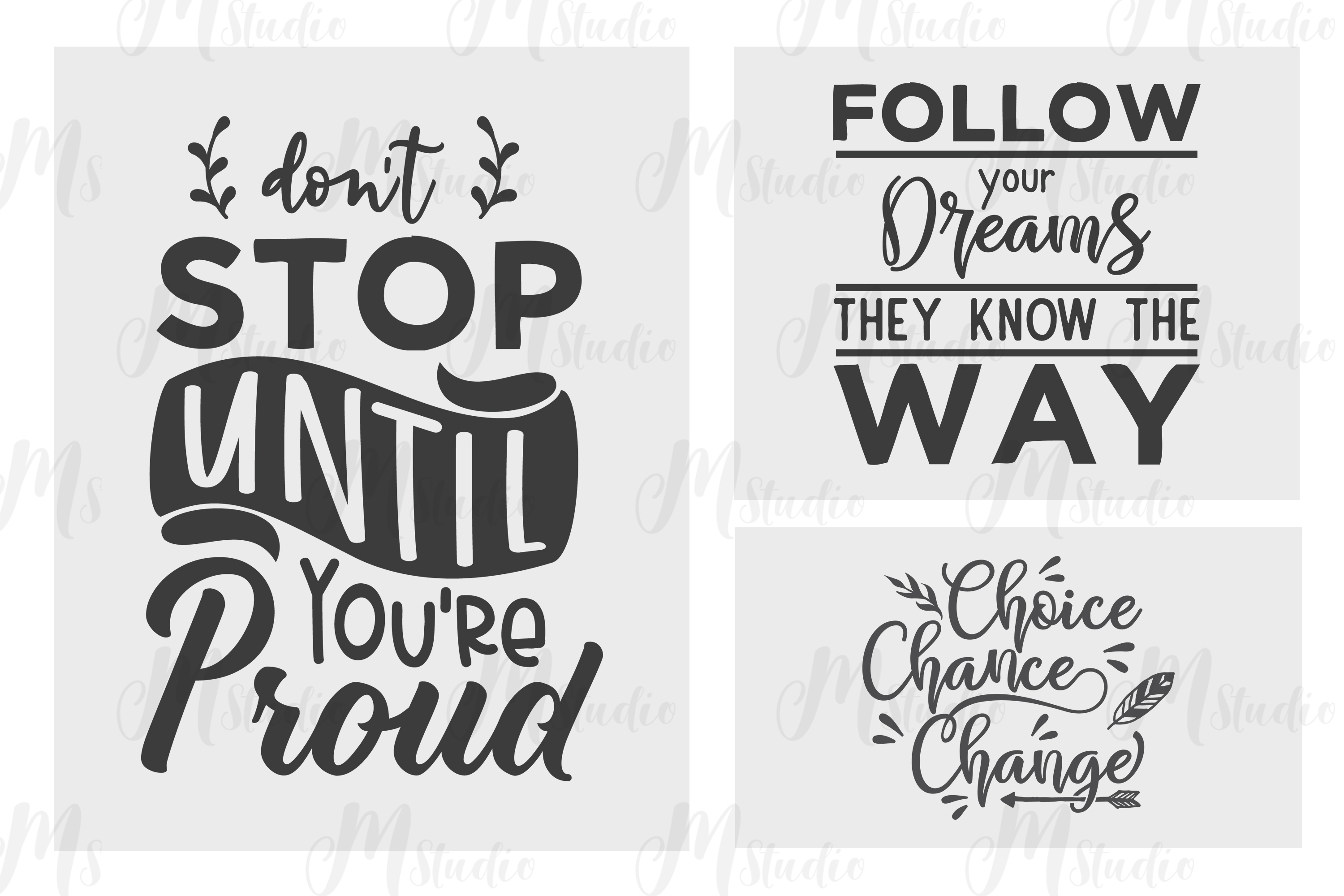 Download Motivational Quotes SVG BUNDLE.