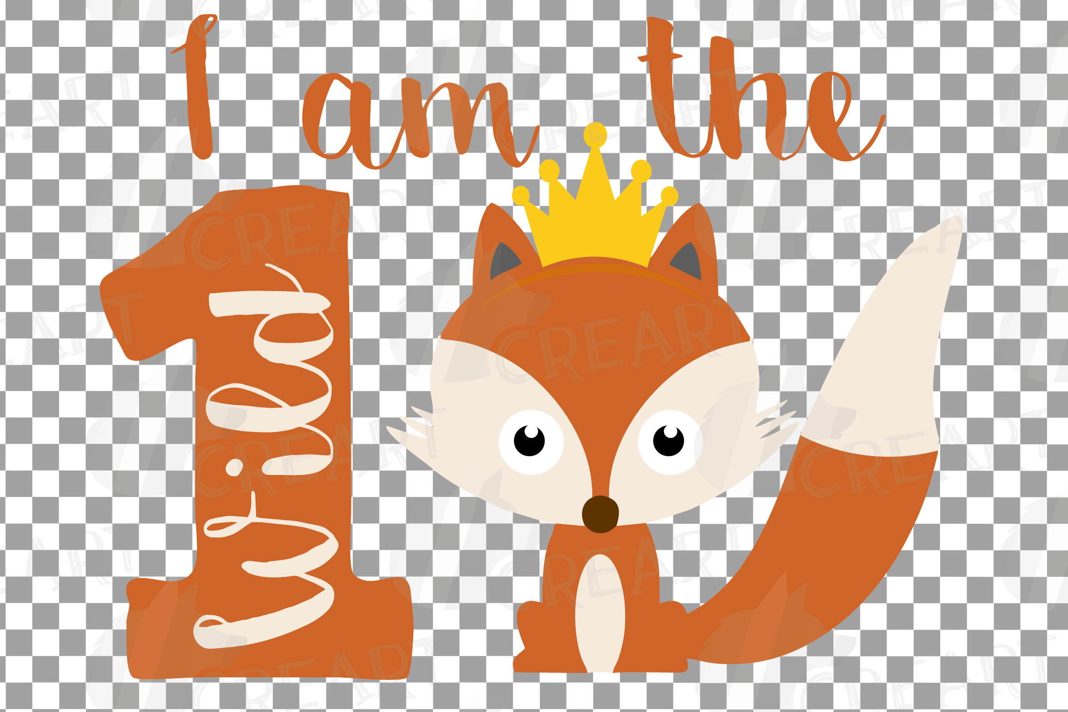 Wild One baby fox t-shirt graphic, family birthday svg files