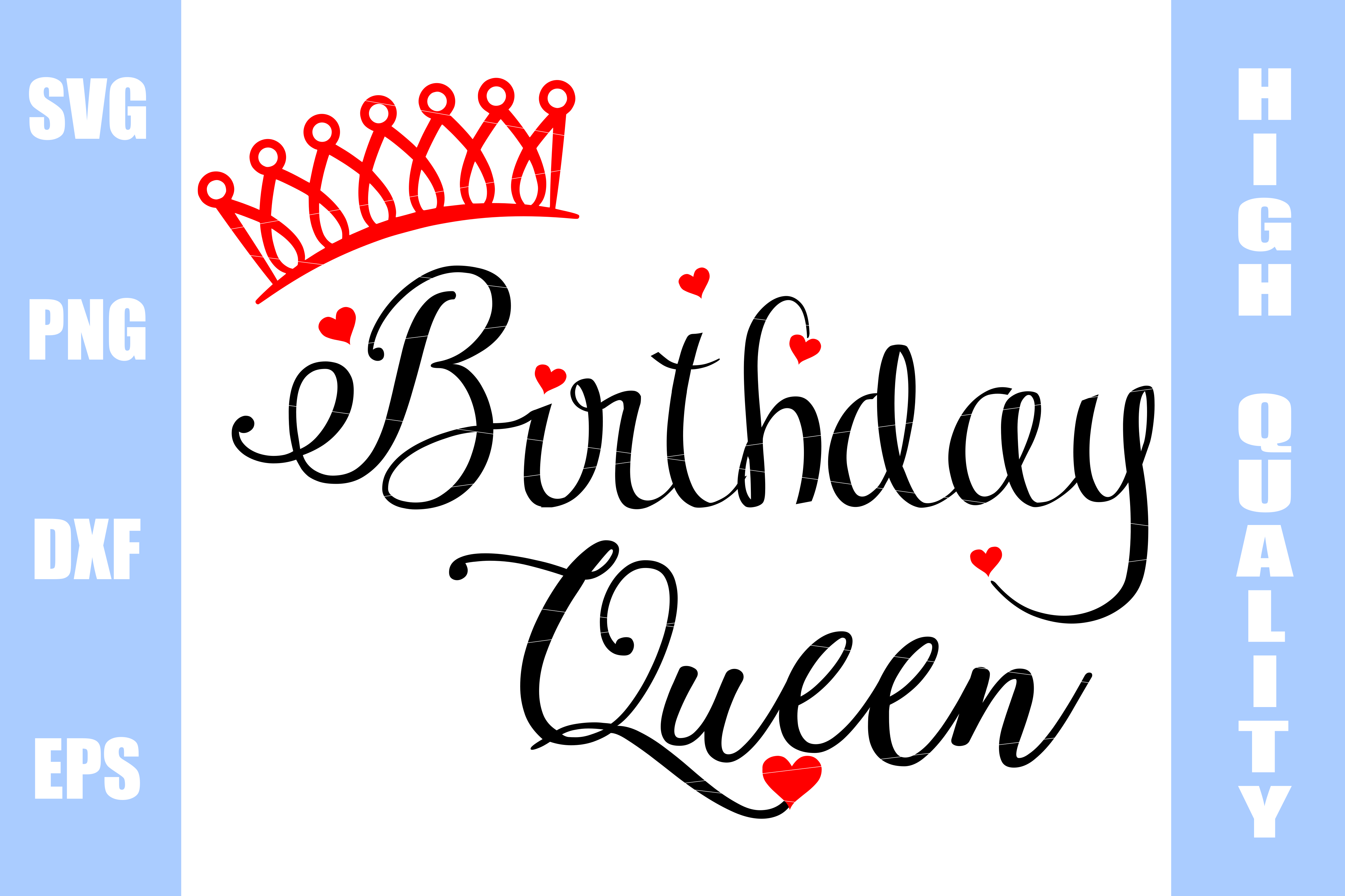 Download Birthday Queen Svg (61430) | SVGs | Design Bundles