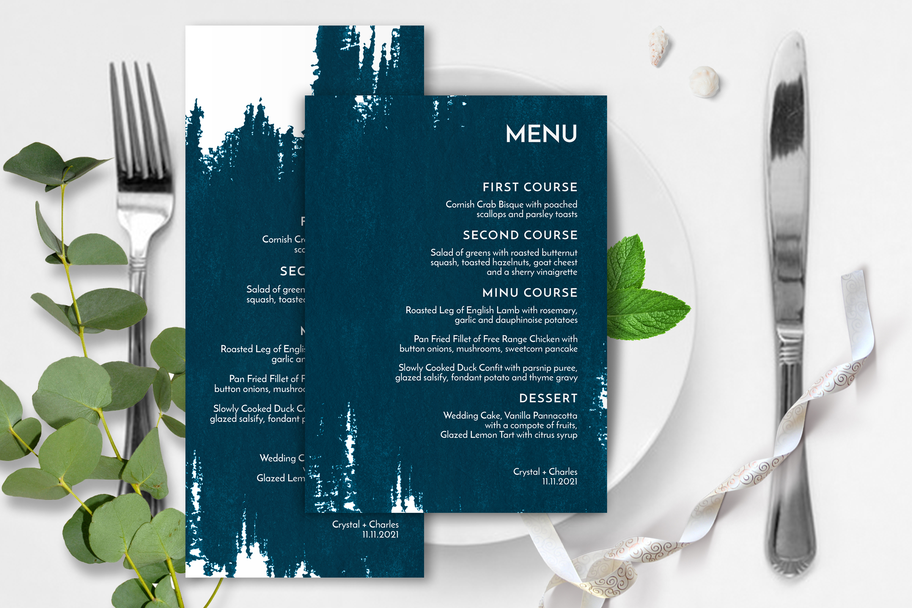 Digital Menu Templates Free