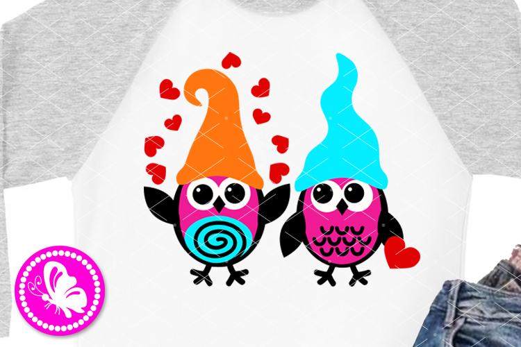 Cute Owl Svg Hearts Sign Nursery Clip Art Love Shirt Owls 524016 Cut Files Design Bundles