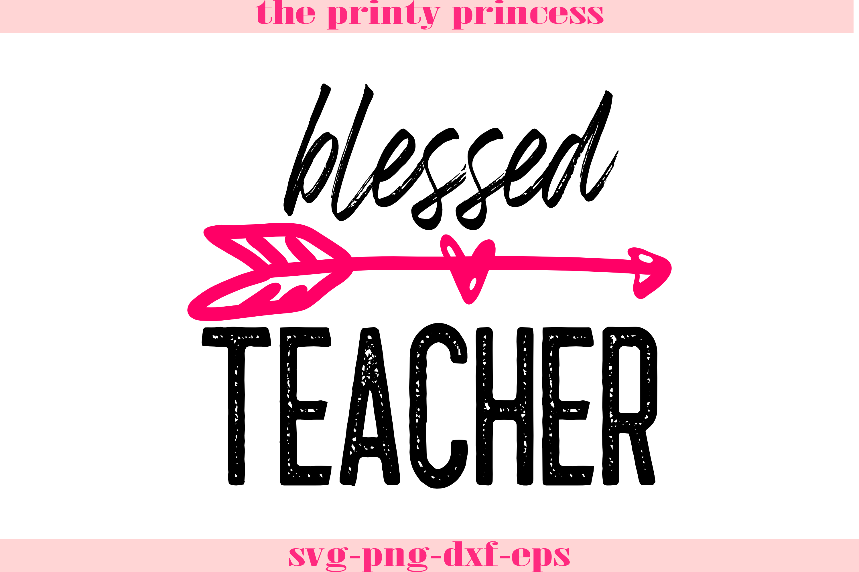 Download Blessed Teacher svg, Teacher svg design file (279861 ...
