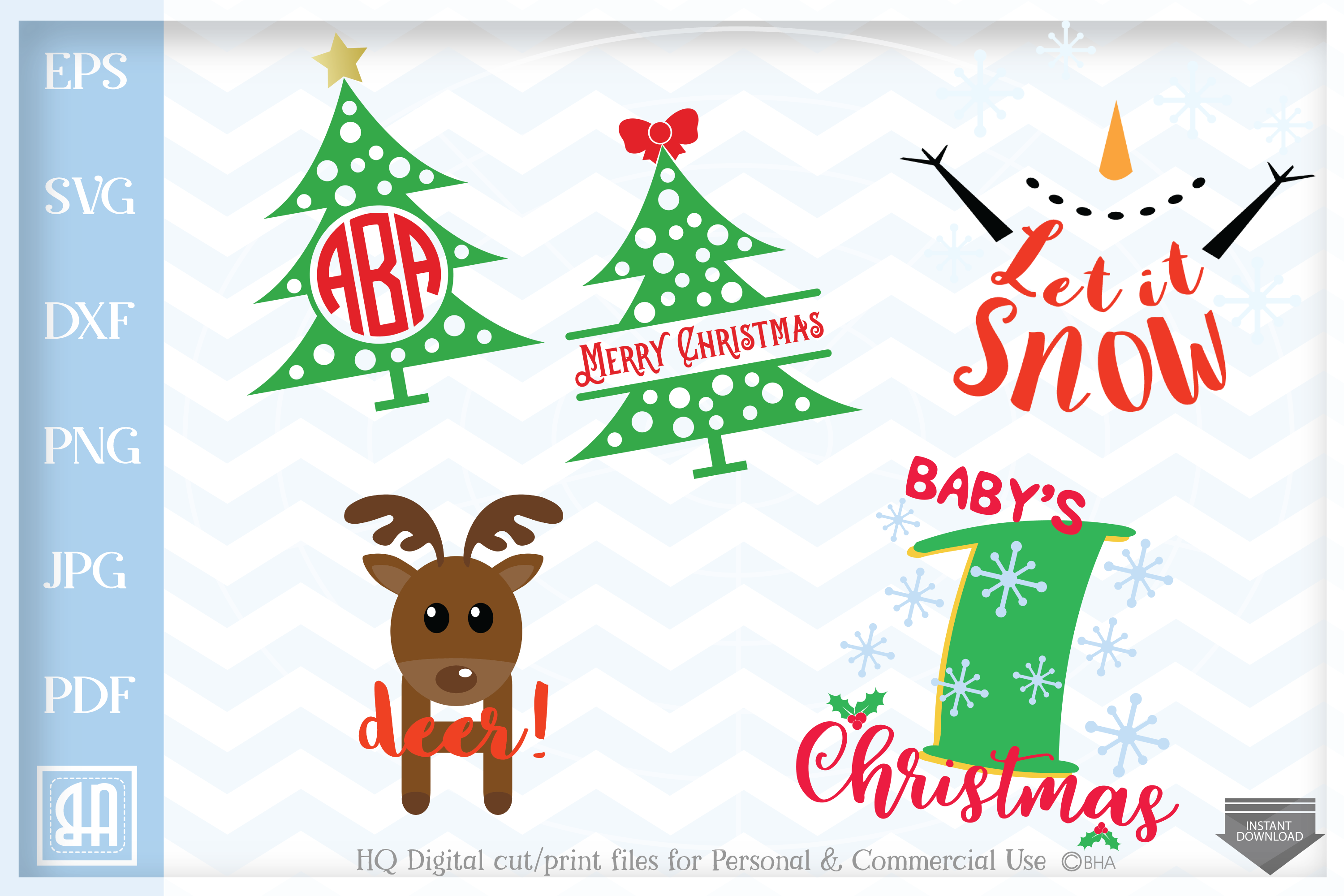 Christmas bundle SVG, Christmas designs Bundle SVG