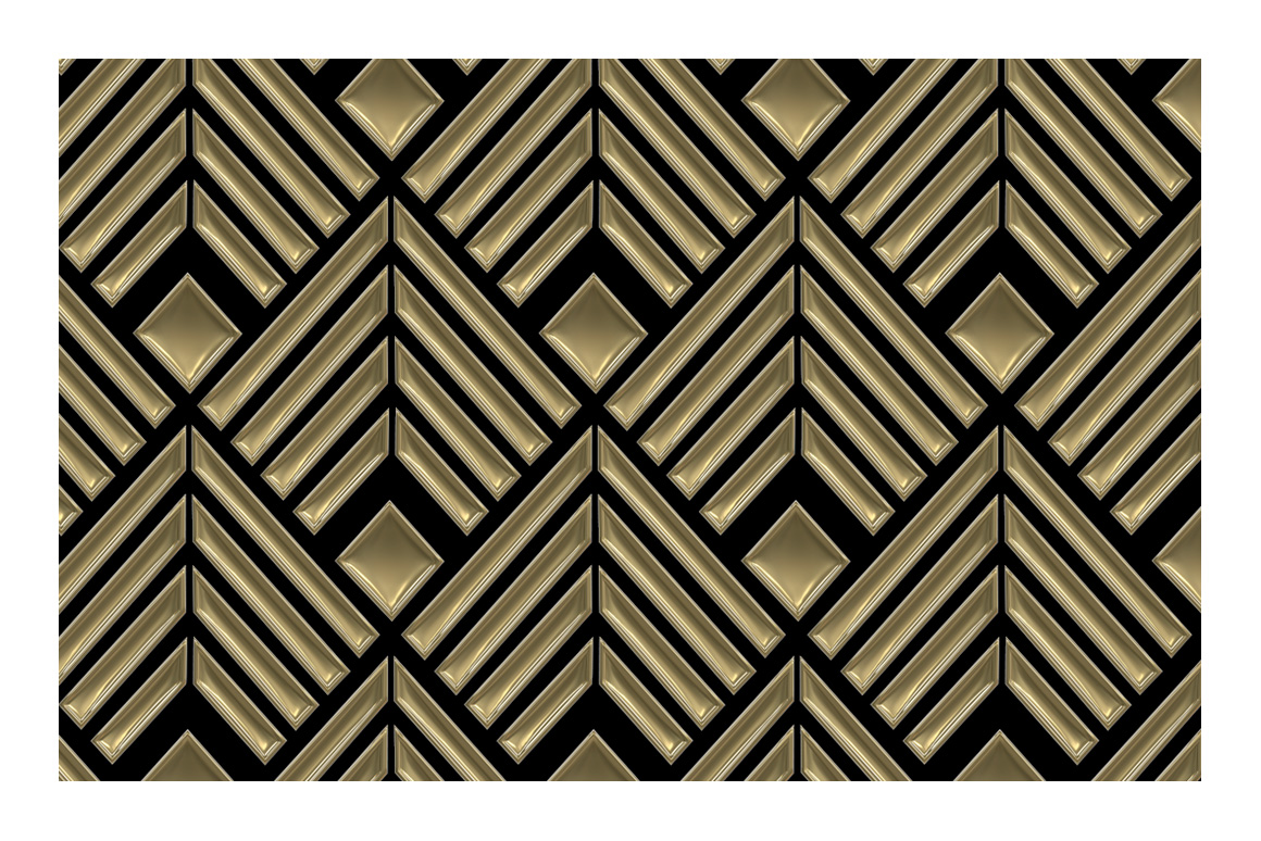 3D Art Deco Patterns