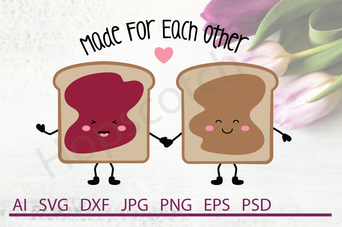 Download Made for Each Other SVG, Love SVG, DXF File, Cuttable File