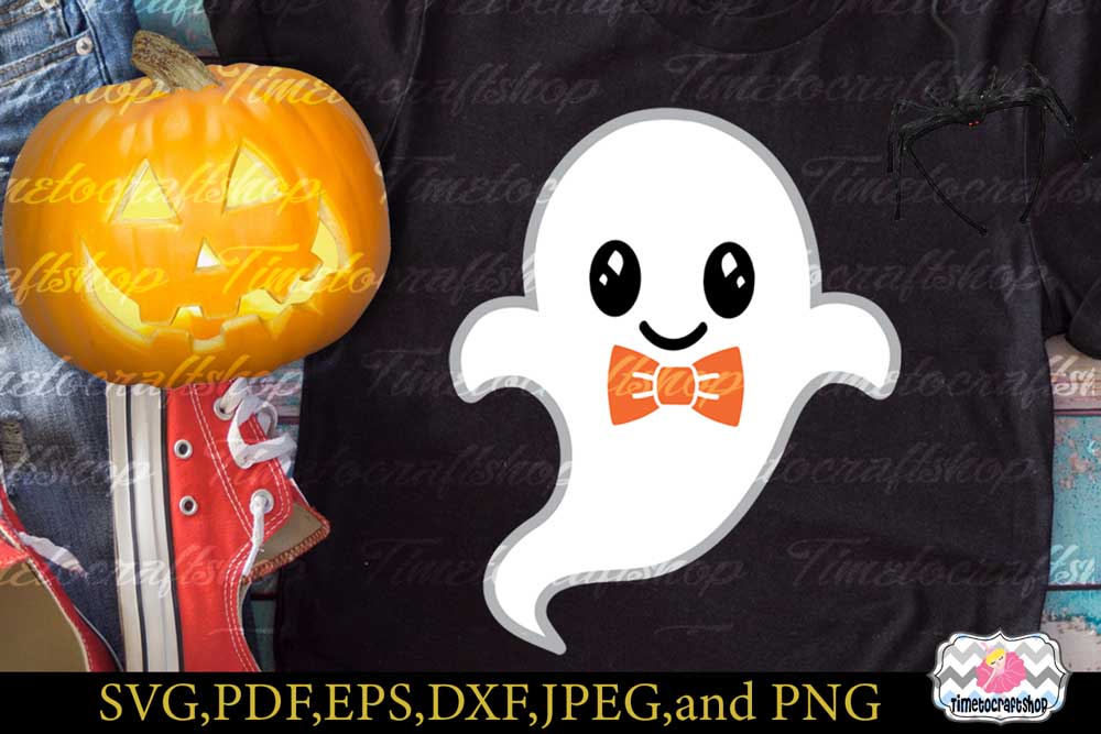 Download SVG, Eps, Dxf & Png Cutting Files For Ghost Boy & Girl ...