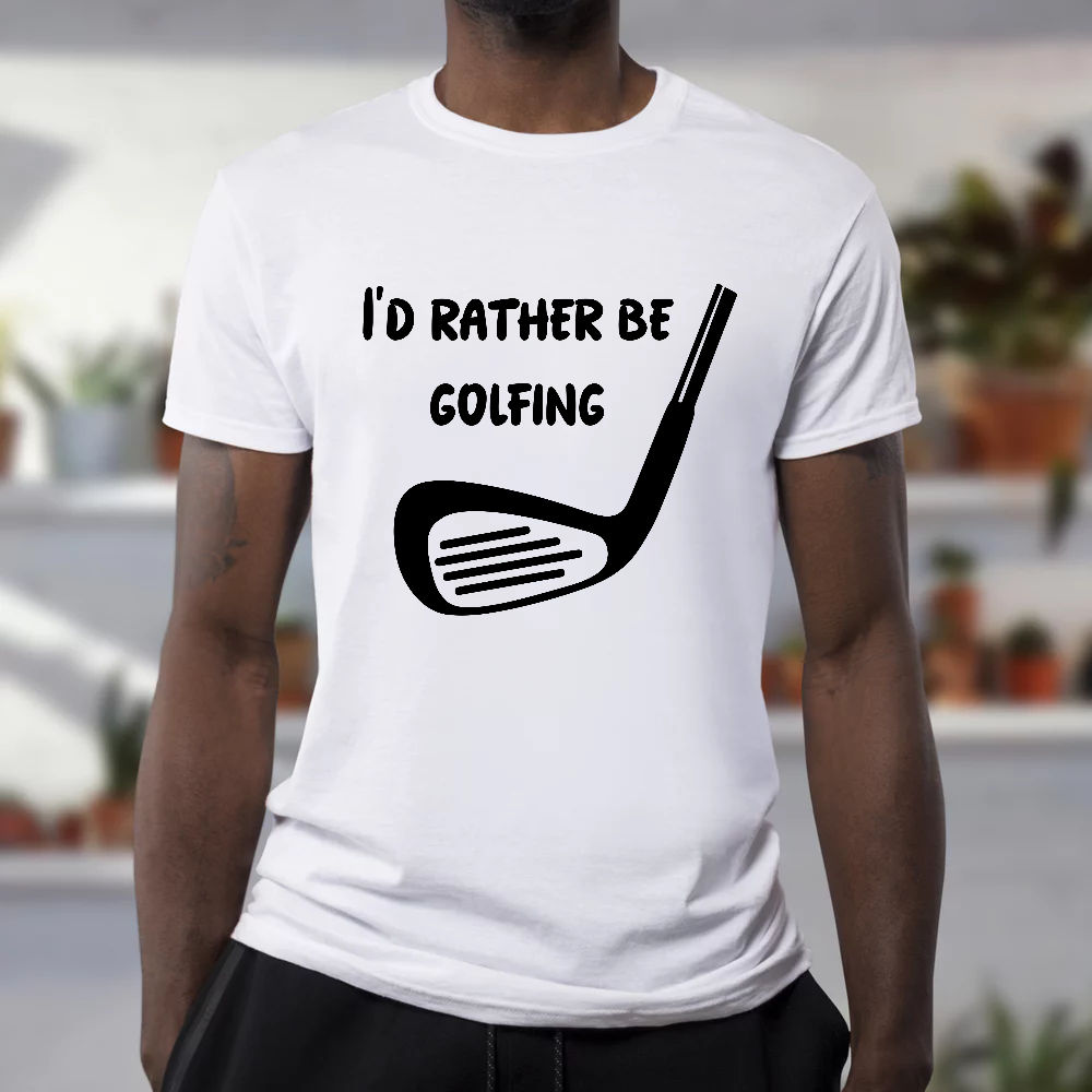 Golf SVG - I'd rather be golfing SVG