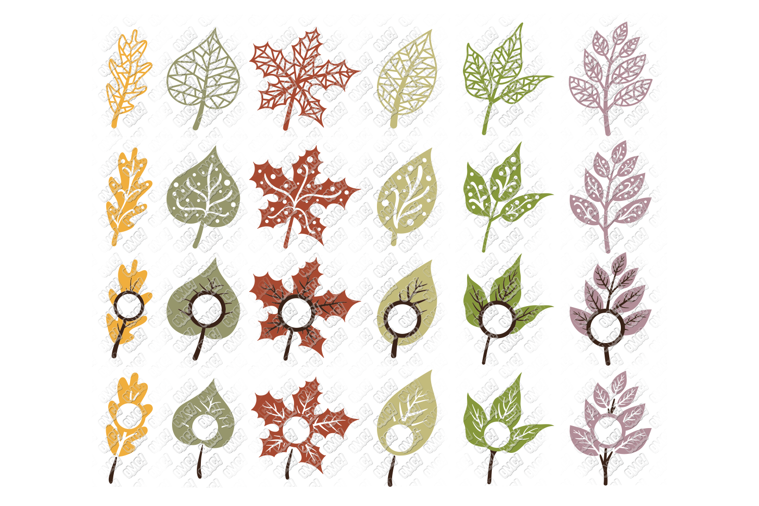 Leaf SVG Fall Leaves Autumn in SVG, DXF, PNG, EPS, JPEG (153242) | Cut