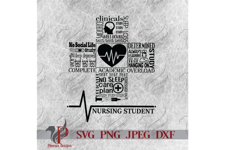 Download Nursing Student SVG, Nursing, Medical