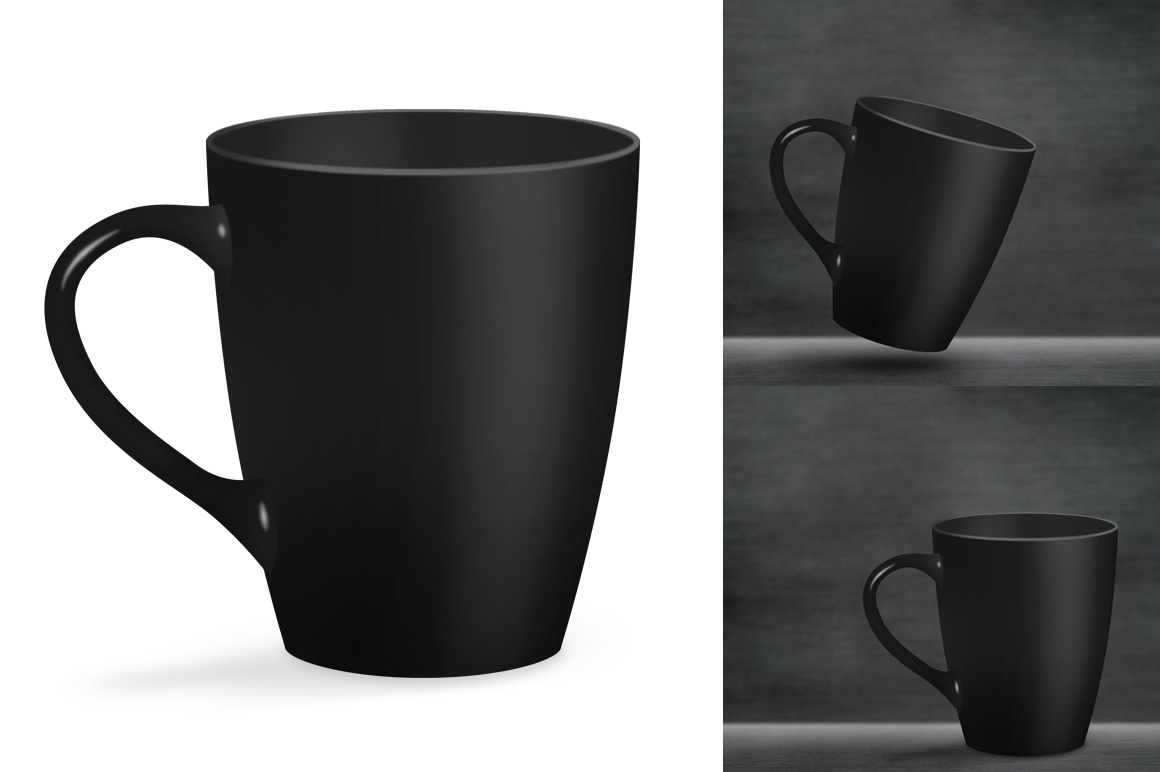 Download Ceramic mug mockup. Product mockup.