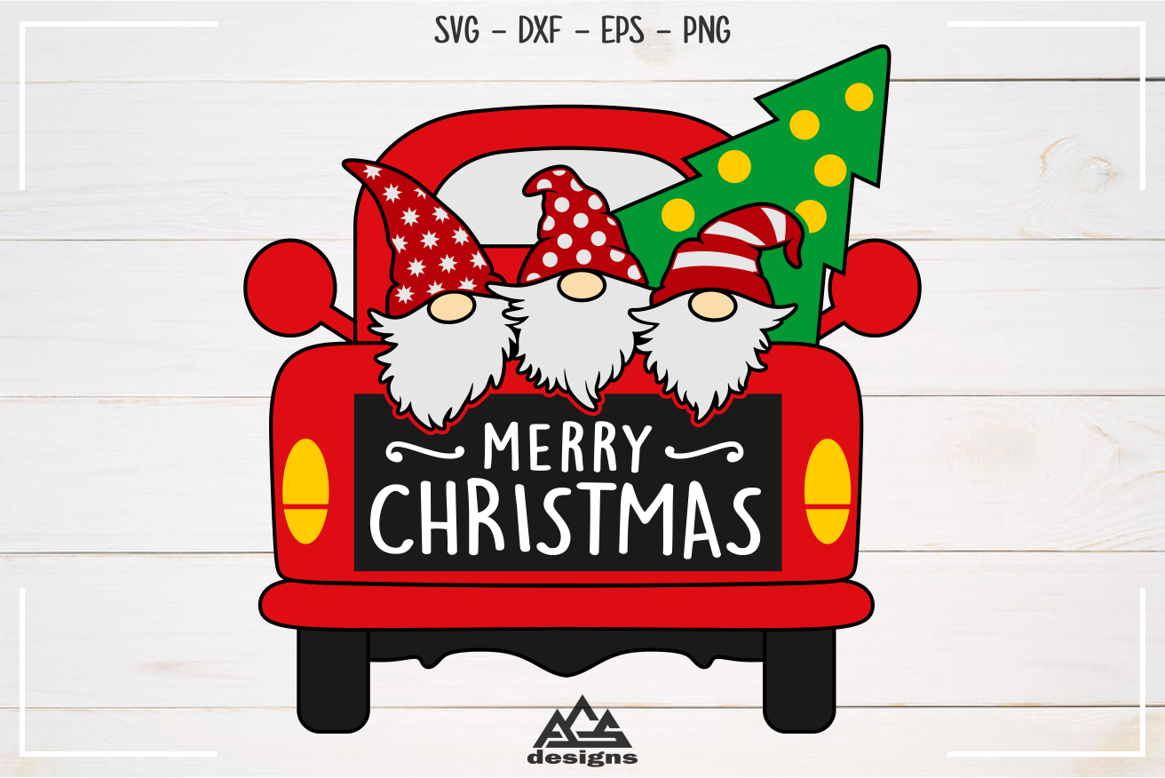 Download Merry Christmas Gnome Svg Design