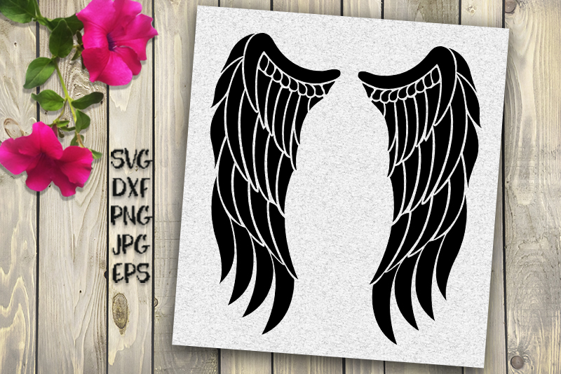 Download angel wings svg, angel svg, angel wings | Design Bundles