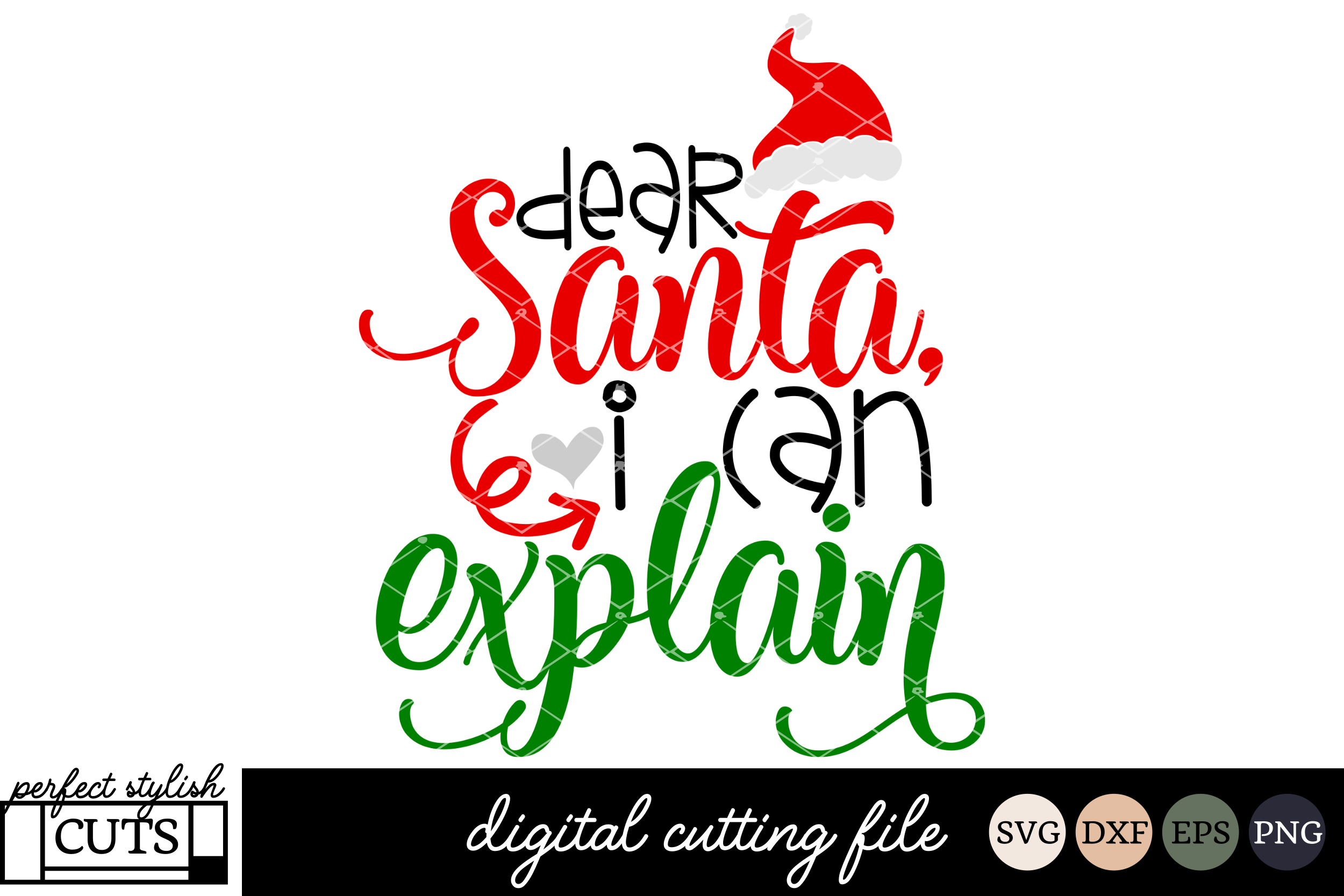 Download Christmas SVG - Dear Santa I Can Explain SVG File