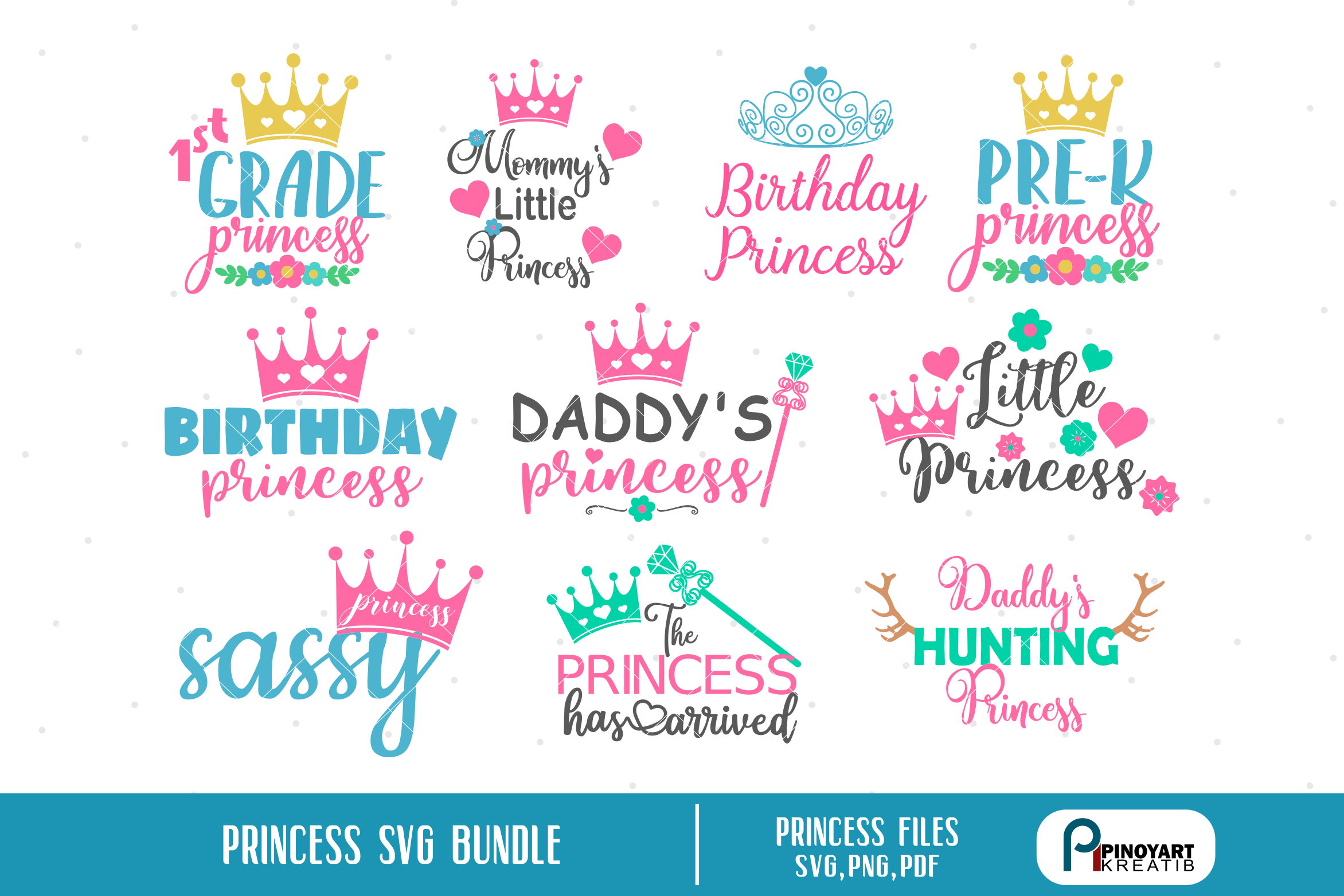 Download princess svg, princess svg file, birthday princess svg