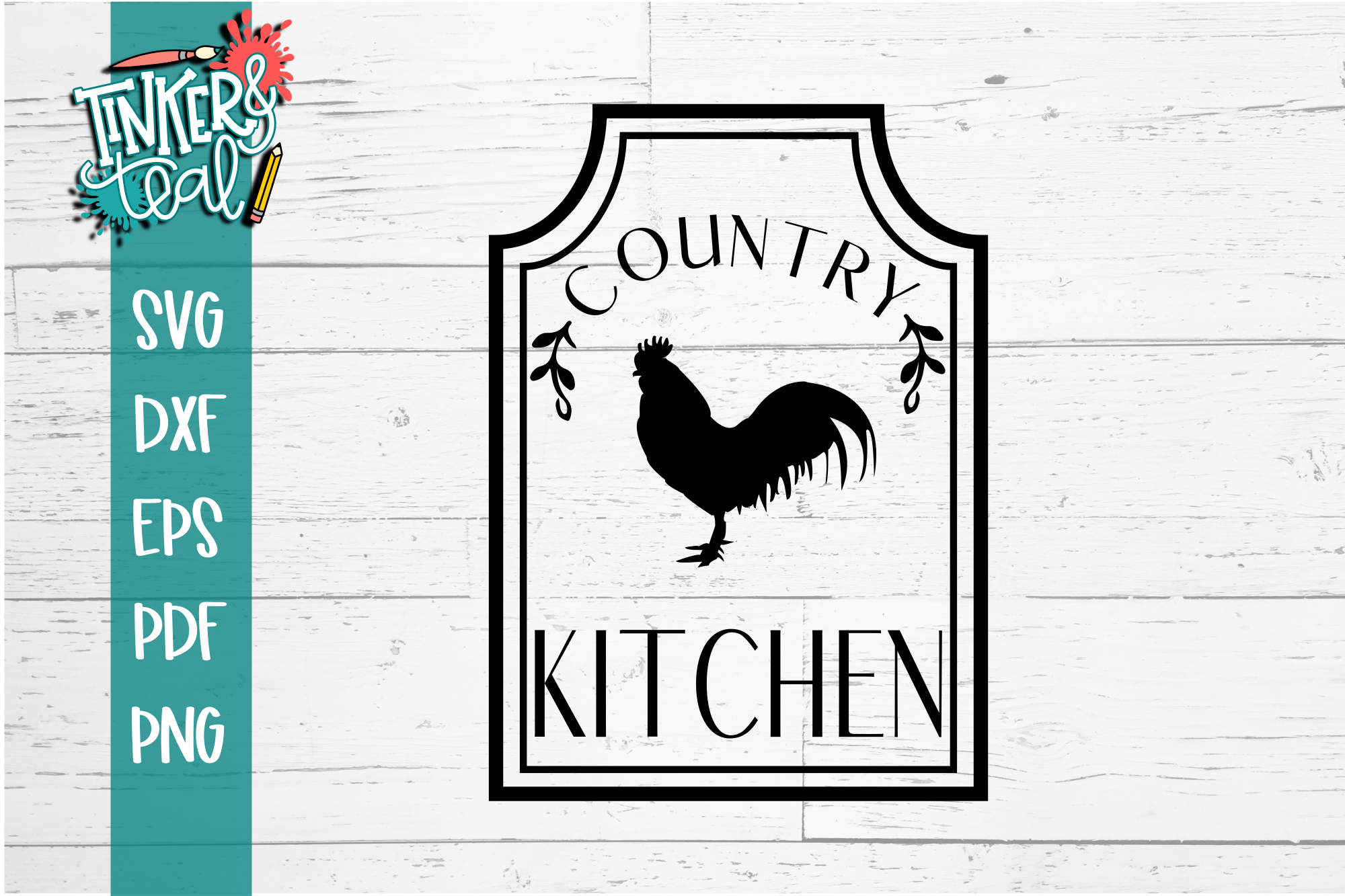 Download Rooster Farmhouse Country Kitchen SVG (55538) | SVGs | Design Bundles