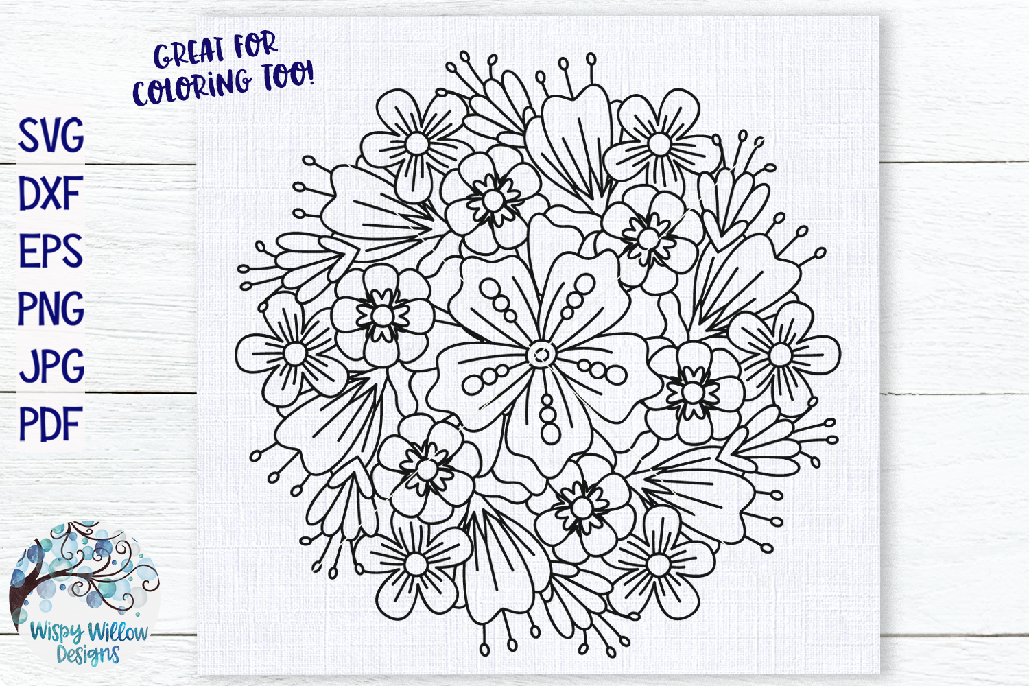 Free Free 234 Flower Mandala Svg SVG PNG EPS DXF File