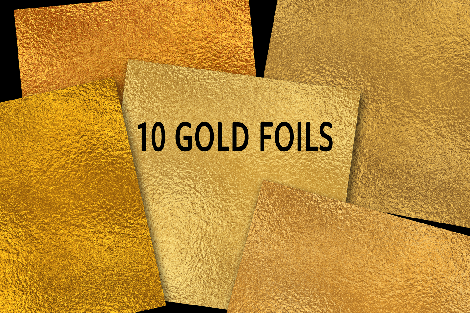 Gold Foils (58020) Textures Design Bundles