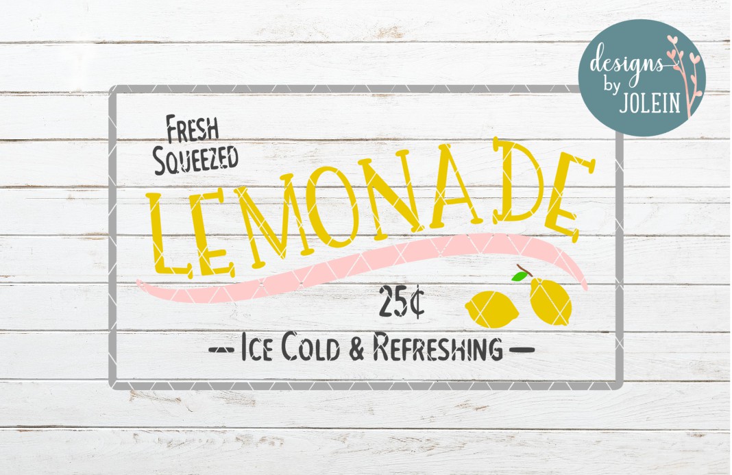 Download Fresh Squeezed Lemonade SVG, DXF, PNG