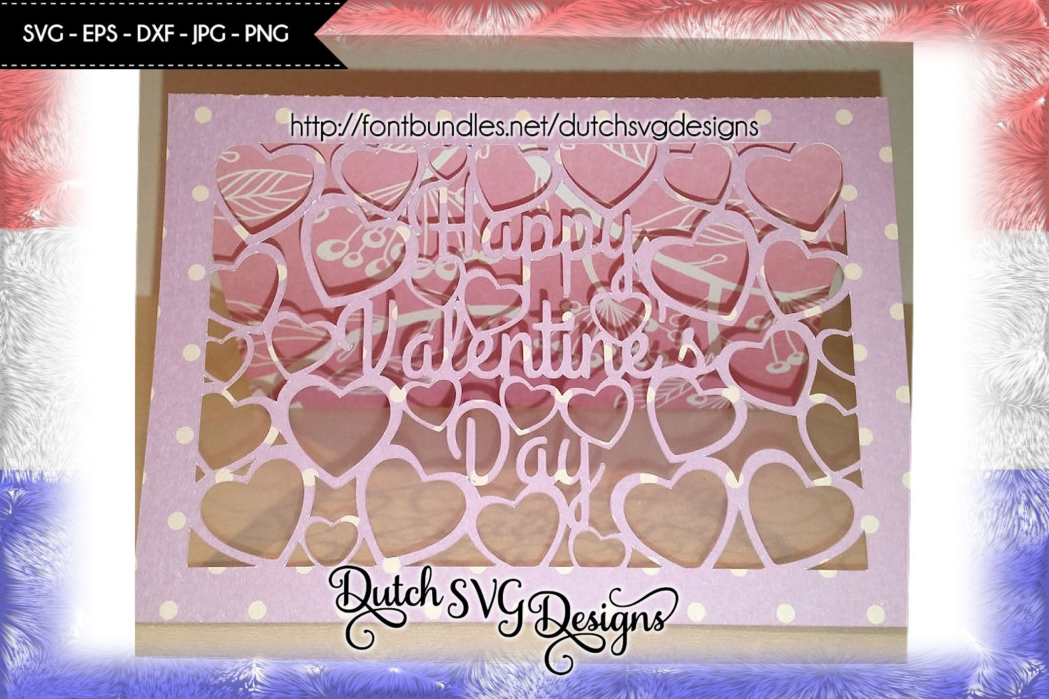 Download Valentine card cutting file Happy Valentine's Day with ...