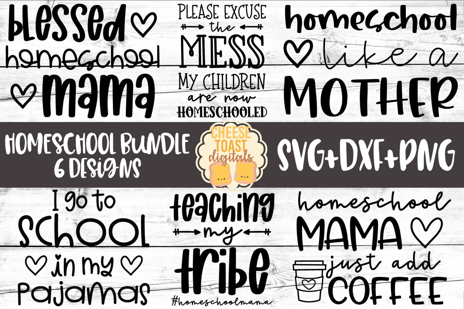 Download Homeschool Mama Bundle - Teacher SVG PNG DXF Cut Files