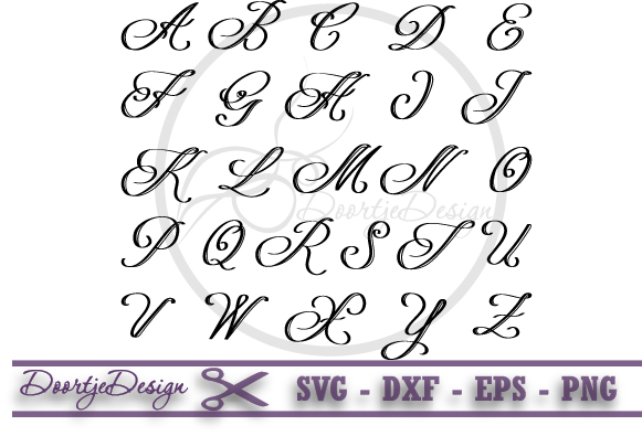 Monogram Letters, Monogram font SVG (49563) | SVGs ...