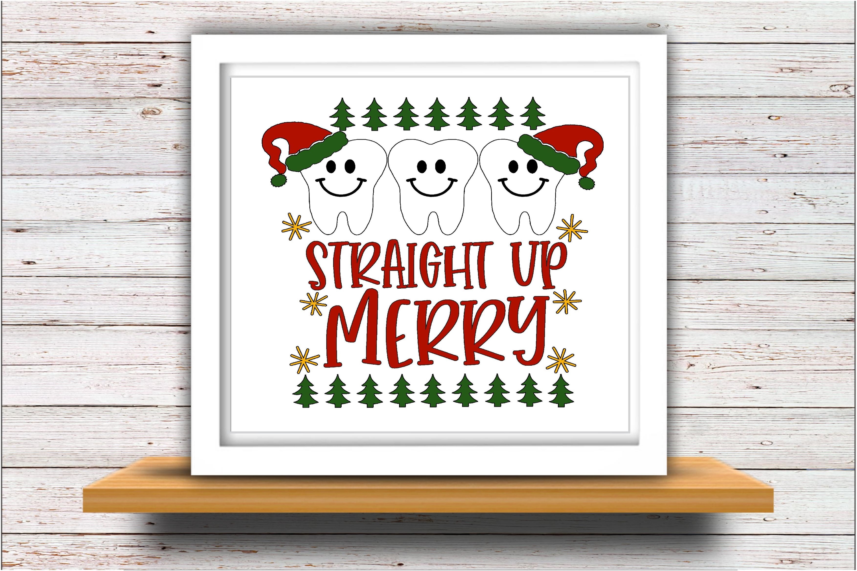 Download Dental SVG DXF JPEG Silhouette Cameo Cricut Christmas teeth