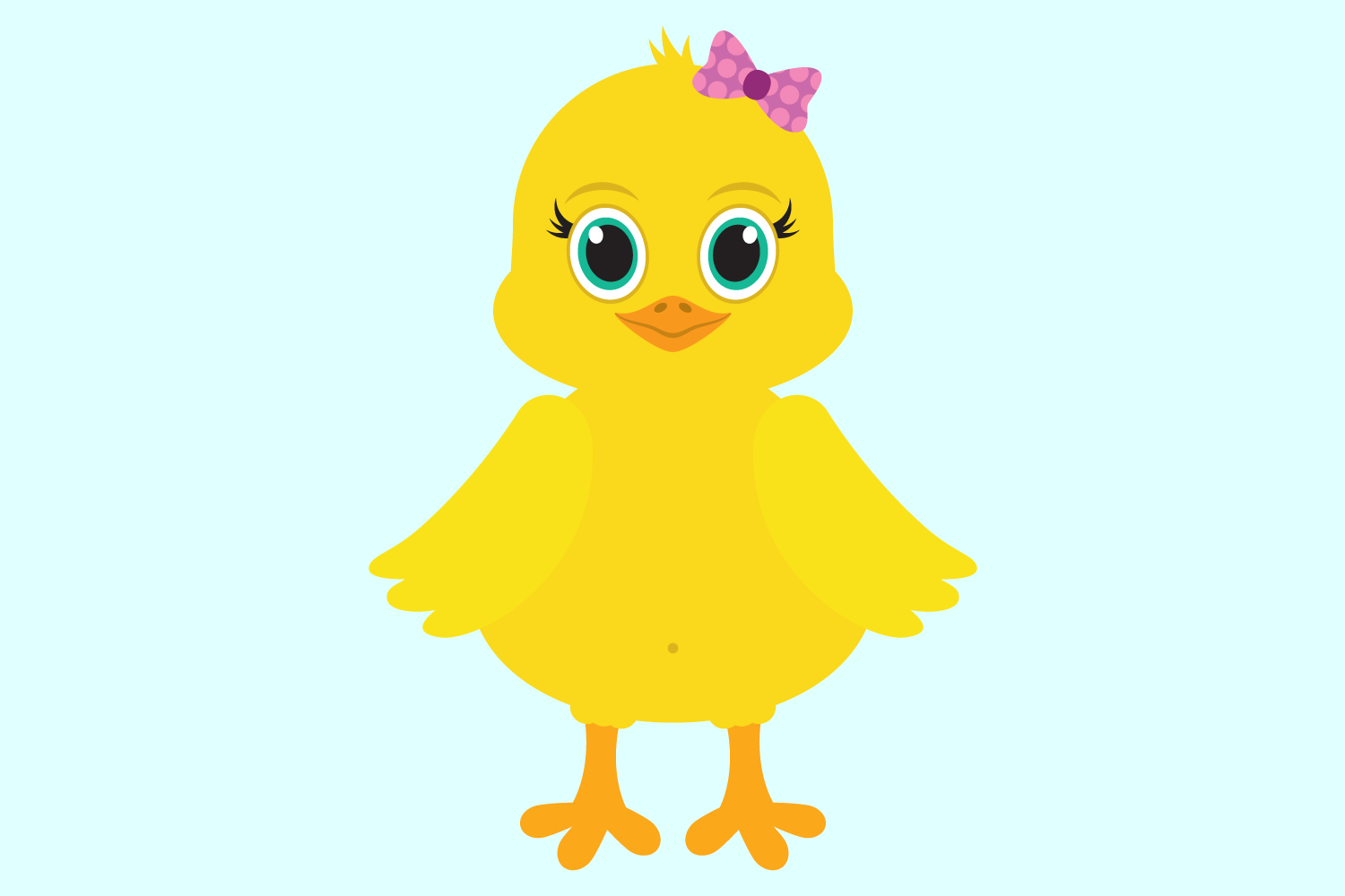 Download Cute Chick SVG Cut Files, Happy Easter Chick, Chicken Eggs ...