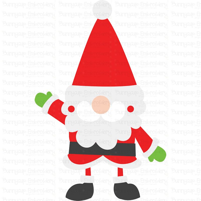 Download Santa Claus Christmas Gnome - SVG, Clipart, Printable File
