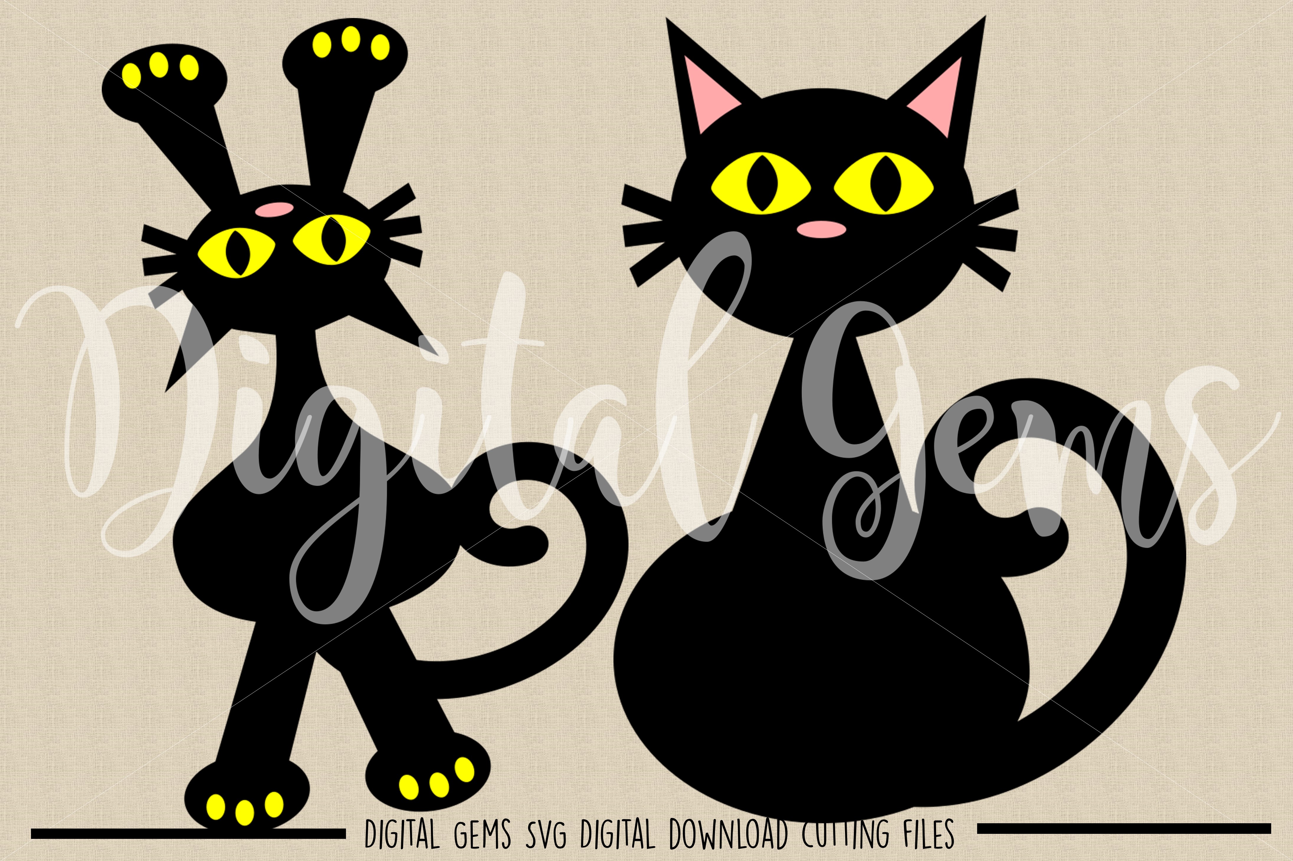 Cat SVG / PNG / EPS / DXF files