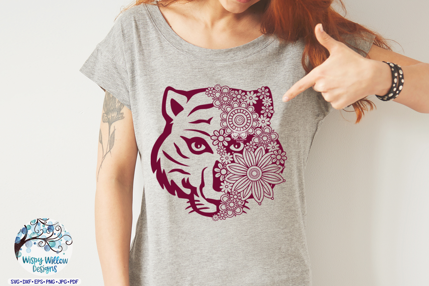 Download Mandala Tiger Svg For Crafters - Layered SVG Cut File - High Quality Free Fonts | Free Fonts Bundle