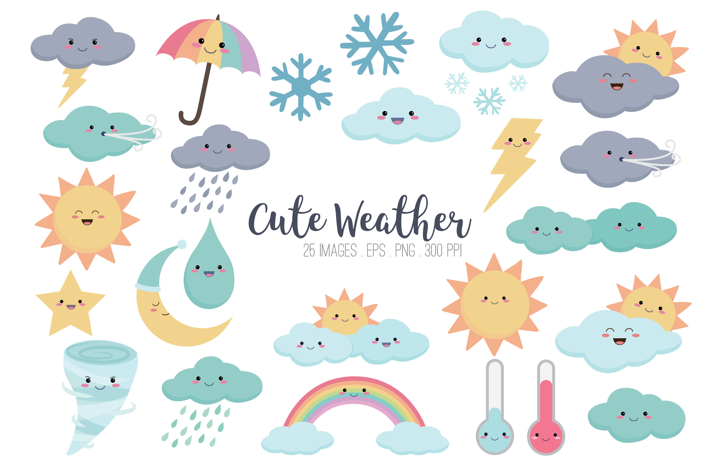 kawaii-weather-clipart