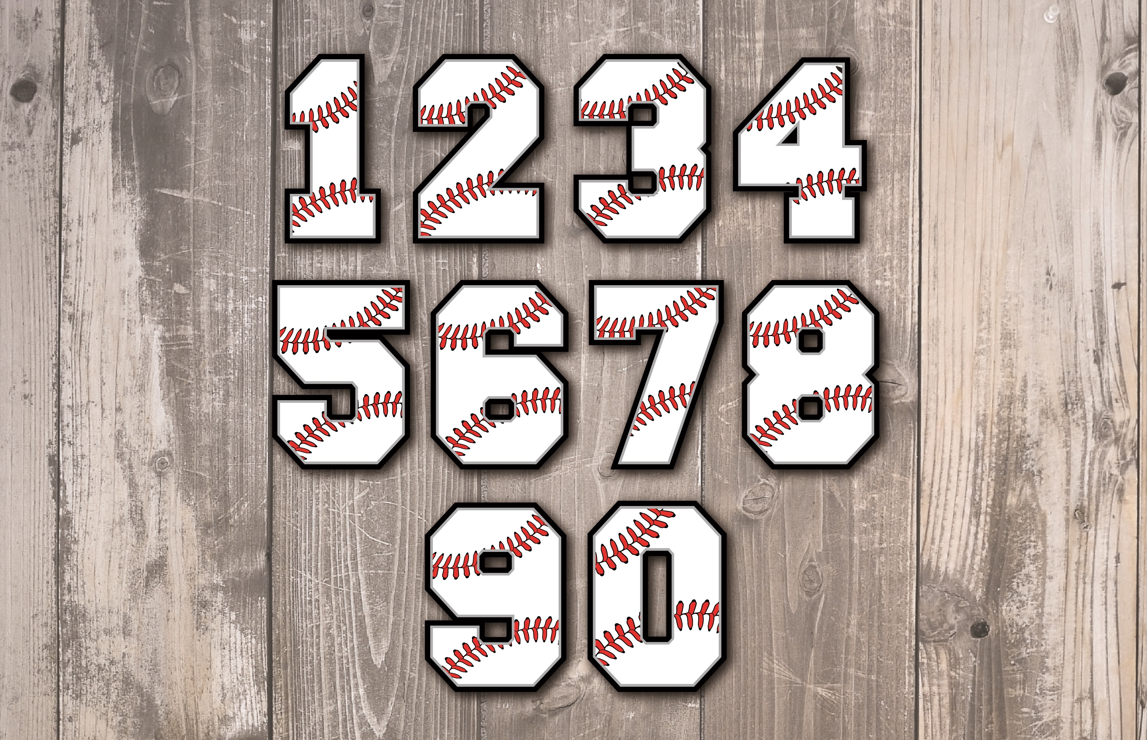 Free Free Baseball Numbers Svg 380 SVG PNG EPS DXF File