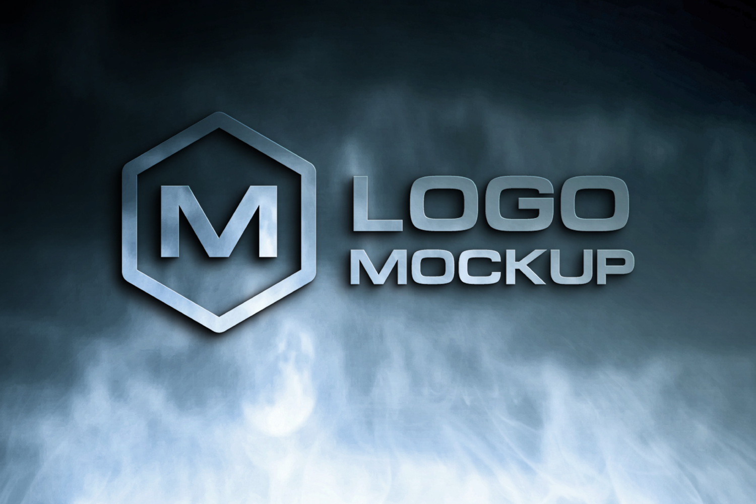 Download 7 logo mockups, 3d wall mock up