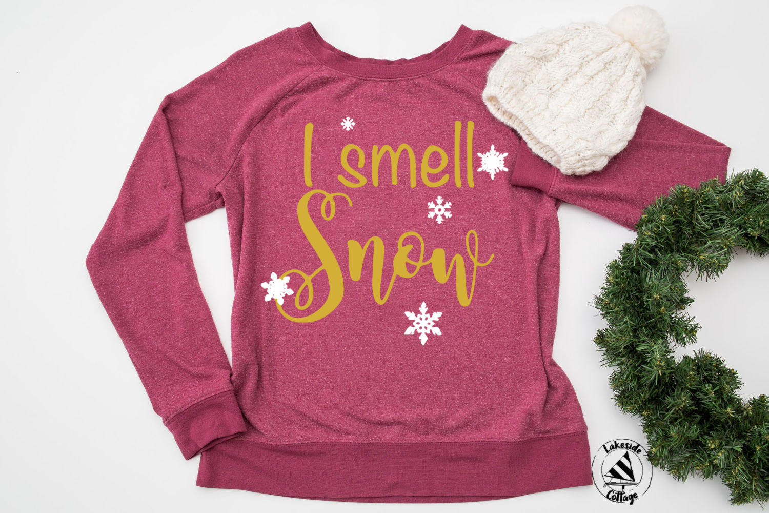 Download I Smell Snow - svg dxf eps iron on jpg vector (179768 ...